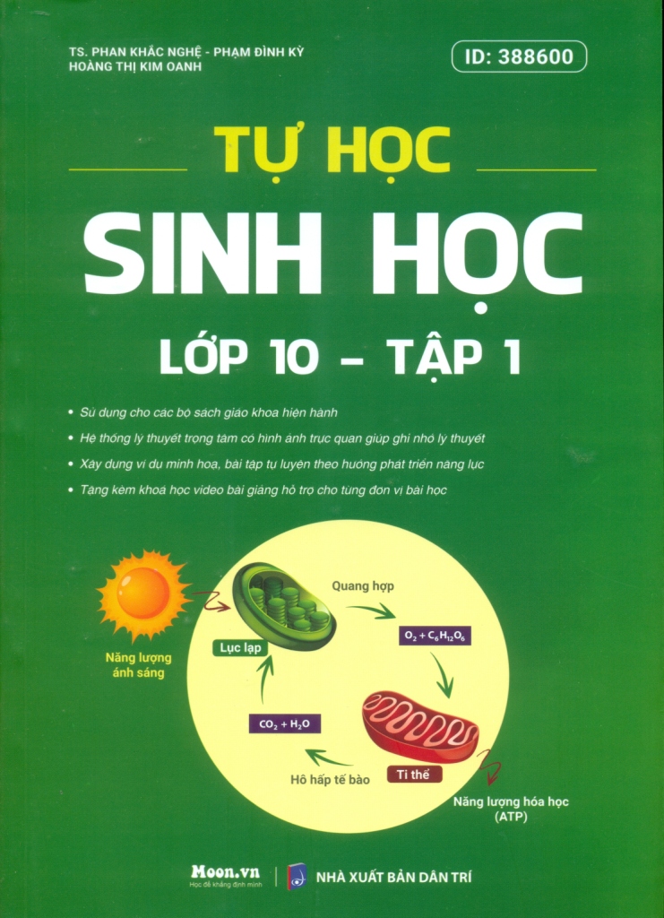 Tự học Sinh Học lớp 10 - Tập 1