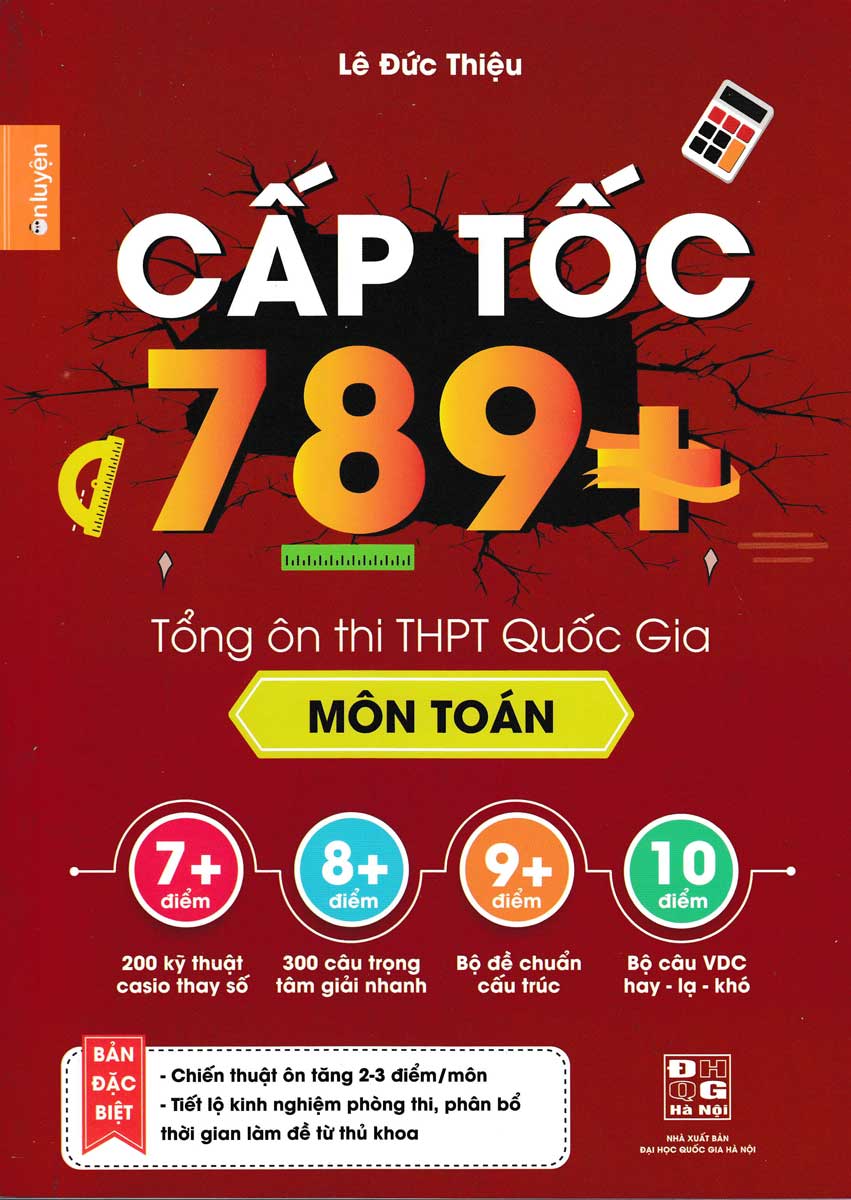 Cấp tốc 7 8 9+ môn Toán - HỌC MÃI - PLUS