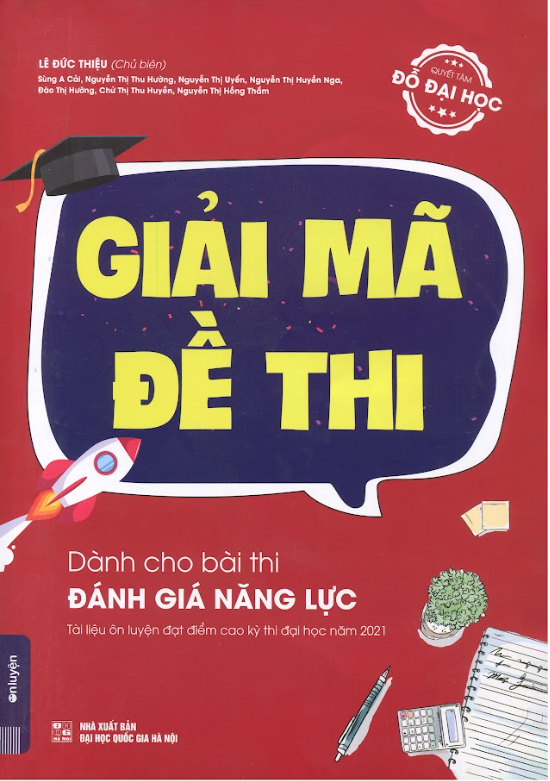 Giải Mã Đề Thi Dành Cho Bài Thi ĐGNL