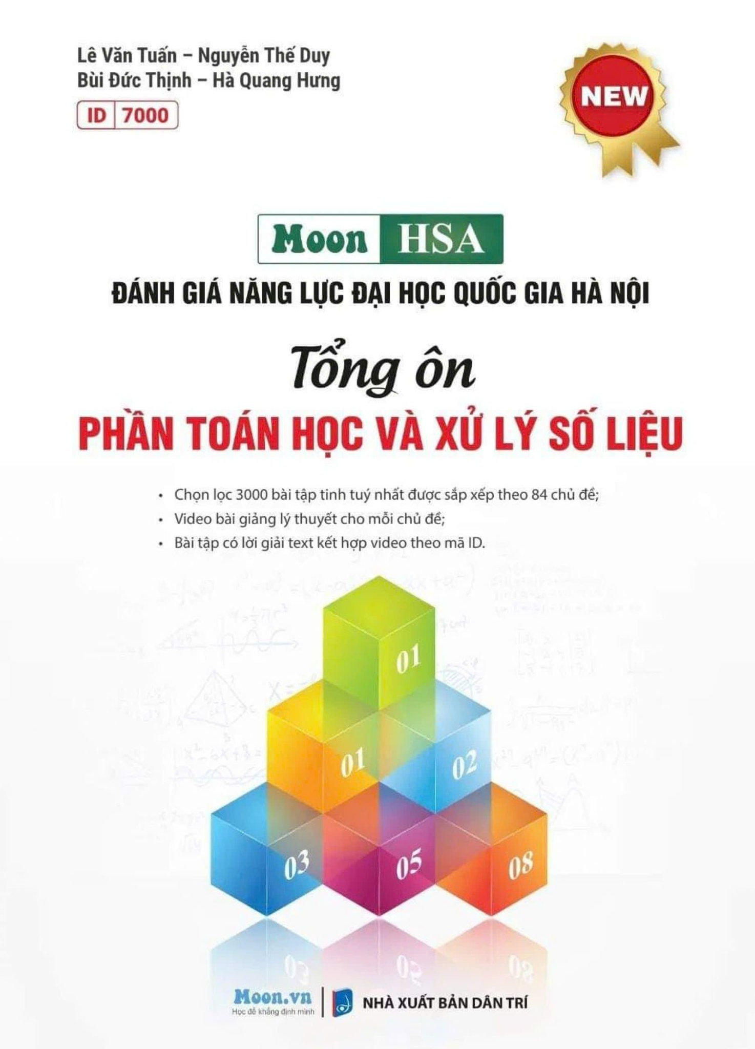 Moon - HSA ĐGNL ĐHQG Hà Nội Tổng Ôn Phần Toán Học & Xử Lý Số Liệu